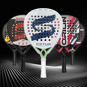 Hoogwaardig custom logo padeltennisracket van carbon fiber, buitensport <span class=keywords><strong>racket</strong></span> met zacht EVA schuim en glasvezel voor beachtennis - Product Image 1