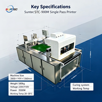 Máquina de Impresión Digital de Inyección de Tinta Industrial de Alta Velocidad de Una Sola Pasada, Impresora de Bolsas de Papel Kraft y Cajas Corrugadas con Tinta a Base de Agua