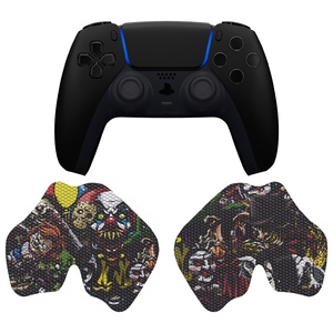 PlayVital - Almohadillas de Goma Suave con Textura Profesional Antideslizantes y Absorbentes de Sudor para el Control de PS5, Ideales para Fiestas - Product Image 3