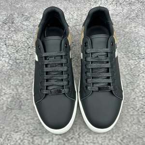 Zapatos de Caminar para Hombre, con Suela Gruesa, Cómodos, Modernos, Transpirables, Hechos a Medida, de Alta Gama, con Parte Superior de Cuero Genuino, Antiolor - Product Image 1