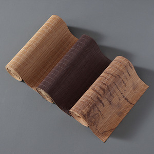 Estick Hot Sale Handmade Bamboo Tea Mat Waterproof with Zen Style for Tea Ceremony Crafted Bamboo Crafts