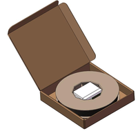 Câble à fibre optique miniature FTTH pour intérieur, LSZH, avec prise murale à fibre optique pré-terminée, boîte terminale à fibre optique 4 ports, IP45, blanc