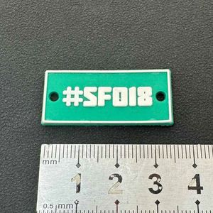 Patch personnalisé en silicone, caoutchouc, PVC pour vêtements, avec logo personnalisé, pour casquette, à thermocoller, transfert thermique 3D, à crocheter ou à coller - Product Image 3