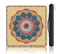 Tapis de Mahjong Américain de Luxe Imperméable Pliable Moderne, Emballage en Rouleau, Livraison Directe Américaine, Housse de Table de Jeu Américaine, Mahjong Royal