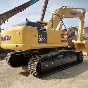 Excavadora de orugas Komatsu PC 300 usada a bajo precio Mini modelo Caterpillar Core Kawasaki válvula hidráulica buen motor inclinado - Product Image 1