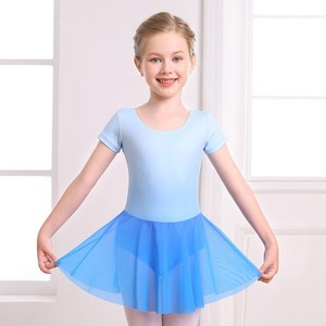 2025 Cô Gái Ngắn Tay Ba Lê Váy Spandex Váy Nhảy Leotards Bán Buôn Đào Tạo Khiêu Vũ Mặc Cho Trẻ Em Cho Trẻ Em Tuổi - Product Image 4