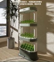 Mini tour de culture intérieure micro hydroponique aéroponique intelligente de jardin Système de culture hydroponique automatique avec lumière LED