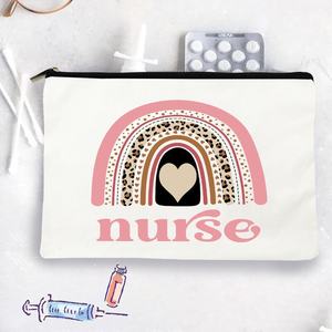 <b>Nurse</b> Gifts Zipper Pouch Multi Functional Cosmetic <b>Bag</b> <b>for</b> <b>Nurse</b> Travel Toiletry Pouch <b>for</b> Practitioner Work - Product Image 1