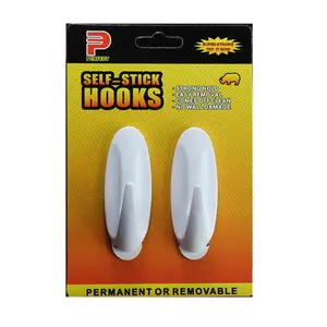 Functional Strong Heavy-duty Rust-proof plastic hooks for hanging hats 