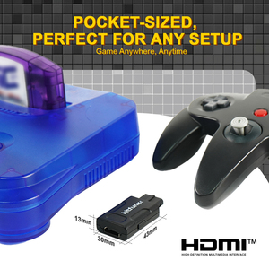 Convertisseur HD Bitfunx 720P 1080P N64 4:3/16:9 Auto S-Video Composite pour jeux N64 SNES SFC GameCube Accessoires de jeux rétro - Product Image 6