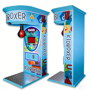 Machine de jeu d'arcade de <span class=keywords><strong>boxe</strong></span> à monnayeur Dragon Punch électrique pour centres de jeux, construction métallique - Product Image 2