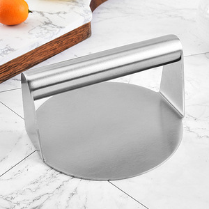 Kit aksesori dapur rumah penekan penekan <span class=keywords><strong>Burger</strong></span> baja tahan karat kualitas tinggi profesional - Product Image 3