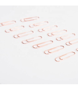 Clips de papel <span class=keywords><strong>para</strong></span> marcar <span class=keywords><strong>libros</strong></span> de Metal de oro rosa de 28mm, portadocumentos de forma redonda colorida <span class=keywords><strong>para</strong></span> recortar documentos, <span class=keywords><strong>libros</strong></span> de teléfono, fotos - Product Image 2