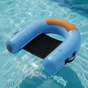 2026 Nuevo Sillón Flotante Hinchable en Forma de U para Piscina, Hamaca de Malla Acuática, Tumbona para Adultos, Flotador Relajante de Verano para Lago y Mar, Personalizable - Product Image 3