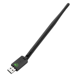 En çok satan 150M sürücü ücretsiz Wifi alıcısı Dongle masaüstü TV kutusu için USB2.0 WiFi adaptörü PC Laptop için kablosuz ağ kartları
