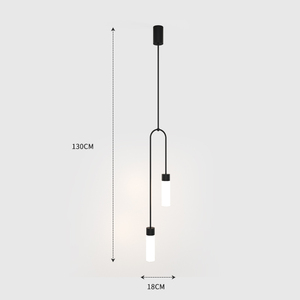 Bán Sỉ Vàng Acrylic Trang Trí Nhà Tối Giản Hiện Đại Chiếu Sáng Giá Rẻ Mặt Dây Chuyền Đèn - Product Image 6