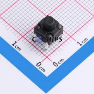 GT-TC116A-H070-L1 Tactile Switch Through hole Component (THT) Switch Single Pole Single Throw Round Button 1.6N Through Hole - Product Image 1
