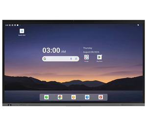 หน้าจอสัมผัสแบบอินฟราเรดขนาด 65 นิ้ว ความละเอียด 4K UHD พร้อมระบบตรวจจับแรงกด สำหรับการประชุม - Product Image 1