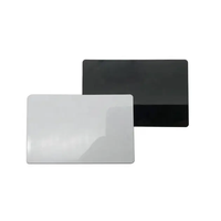 Kartu Nama Bisnis Logam NFC 1.0mm Tebal 13.56mhz Chip NFC Warna Hitam Doff Emas Perak Putih untuk Berbagi Media Sosial Mendukung Kustomisasi