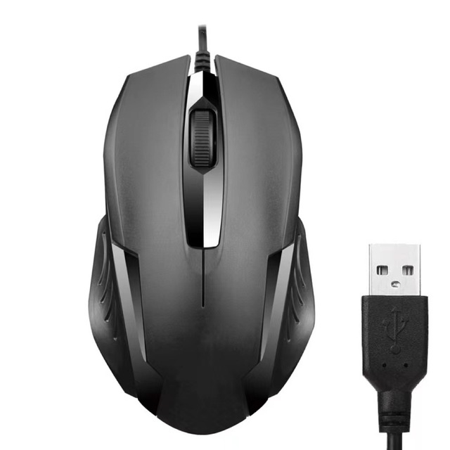 USB Wired Mouse Business Office Game Operation Sensitive Ergonomic Design Comfortable 3d PC Optical Mouse Wholesale