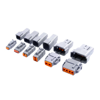 Kit de Conectores de 2 Pines DTM04-2P/DTM06-2S, Serie Deutsch DTM, Enchufe Automotriz Impermeable de 2 Pines
