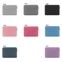 OEM 7,9 9. 7 11 13 14 15 pulgadas Macbook ordenador personalizado logotipo suave poliéster portátil manga y bolsas bolsa funda para Hp Apple