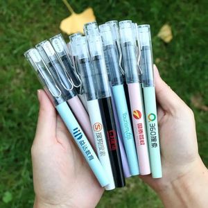 Neutral Stamping Advertising Custom Logo Gift Black Water Business Ballpoint <b>Pen</b> - Product Image 2