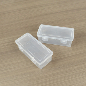 Rectangular Transparent PP Plastic Storage <b>Box</b> 14.8x6.8x5cm With Lid For Organizing Tools Parts Components - Product Image 3