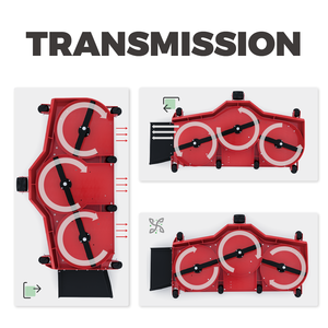 <span class=keywords><strong>Tondeuse</strong></span> <span class=keywords><strong>autoportée</strong></span> hydrostatique commerciale à virage zéro, 72 "<span class=keywords><strong>pour</strong></span> grands jardins, aménagement paysager - Product Image 5