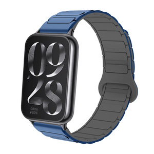 Cinturino in silicone bicolore con forte magnete compatibile con <span class=keywords><strong>Xiaomi</strong></span> 8Pro/9Pro e Redmi Watch 4/5 - Product Image 5
