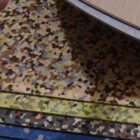Revêtement de sol commercial en vinyle PVC, rouleau de linoléum, tapis – Vente chaude directe usine chinoise