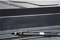 Carpa de techo rígida de aluminio ENJION OD03-135 para 4 estaciones, doble capa, para todoterreno, con varilla hidráulica alemana.