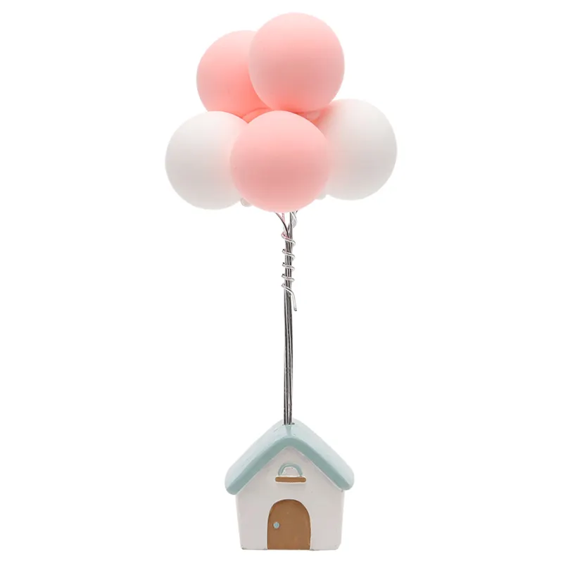 Roogo Balloon Shaped Ornaments Home Decoration Figurines Miniature Home Decorative Design accessories