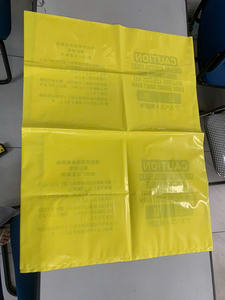 Sacs faits sur commande de déchets médicaux en plastique de PE de couleur pour les bio déchets dangereux sacs de Biohazard pour la fabrication de construction du Vietnam - Product Image 3