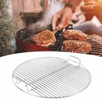 Accessoires de barbecue Grille de barbecue en acier inoxydable Grille de grillage Grille de barbecue ronde