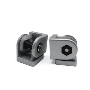 Usine Offres Spéciales 4040 Pivot Support Plaque Moulé sous pression En Alliage <span class=keywords><strong>de</strong></span> Zinc T FENTE Pivot Commune - Product Image 1