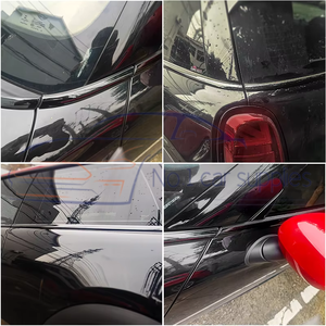 Accessoires de voiture personnalisés en gros, moulure décorative de fenêtre chromée pour porte noire, bande de garniture pour <span class=keywords><strong>Mini</strong></span> <span class=keywords><strong>Cooper</strong></span> SE F56 JCW 2014-2023 - Product Image 2