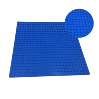 Plaque de base compatible pour briques de construction éducatives pour enfants, 24x24, jouet de construction