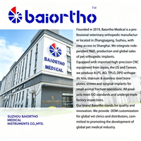 Tournevis vétérinaire professionnel AO QC SW3.0, 245 mm, tournevis chirurgical orthopédique vétérinaire en métal de haute qualité, Baiortho Medical