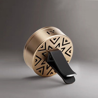Diffuseur de parfum pour voiture en cuir écologique, personnalisé par le fabricant (ODM/OEM), pour grille d'aération, aromathérapie