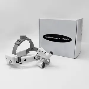 Medical Surgical Magnifier Dental Surgic Binocular Magnifying Glass Loupes Head-Mounted 2.5 3.5 Magnif