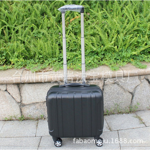 Plastic <b>Suitcase</b> 4 Wheel Durable Injection Molding Travel Case Unisex - Product Image 3