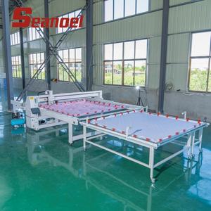 Directe Aandrijving Hefkop Hogesnelheids Computer Enkele Kop Draad Trimmen Enkele Naald Quiltmachine Voor Matras - Product Image 4