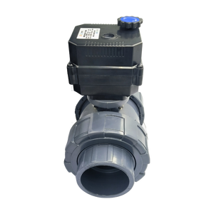 Vanne à boisseau sphérique motorisée Flomarvel FH-B IP67 2 pouces en PVC, DN50 63mm, 12V 110V 24V, prix bas - Product Image 2