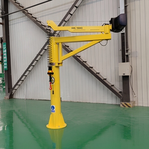 Grue à flèche articulée pliable 80kg 200kg avec palan pour levage en atelier - Product Image 1