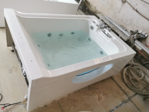 2 gonne <span class=keywords><strong>con</strong></span> pannello in vetro vasca idromassaggio idromassaggio piscine strutturali <span class=keywords><strong>bagno</strong></span> uso vasca idromassaggio jacuzzi interno spa testa terapia dell'acqua - Product Image 6