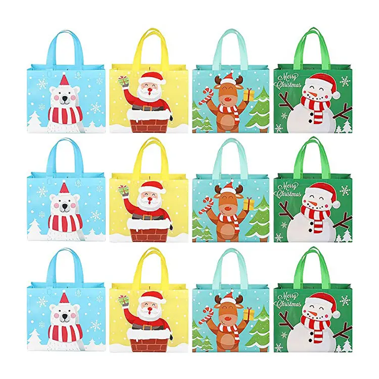 Popular Cartoons Pattern Custom Printed Low Price Eco Friendly Cute Pp Non Woven Fabric For Shopping Bags