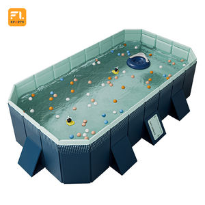 Piscina inflable familiar sobre el suelo, patio trasero al aire libre, anillo superior portátil, piscinas inflables para niños y adultos - Product Image 3