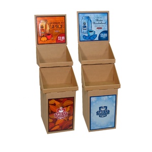 Hiện đại thân thiện với môi có thể gập lại hiển thị các tông đứng với màu sắc sống động cho cà phê sô cô la uống chip gia vị trong cửa hàng bán lẻ - Product Image 4