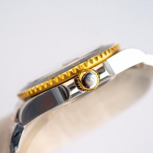 Reloj deportivo mecánico de diseño personalizado con movimiento especial 3186, acero inoxidable de alta calidad, manecillas transparentes e impermeables. - Product Image 4